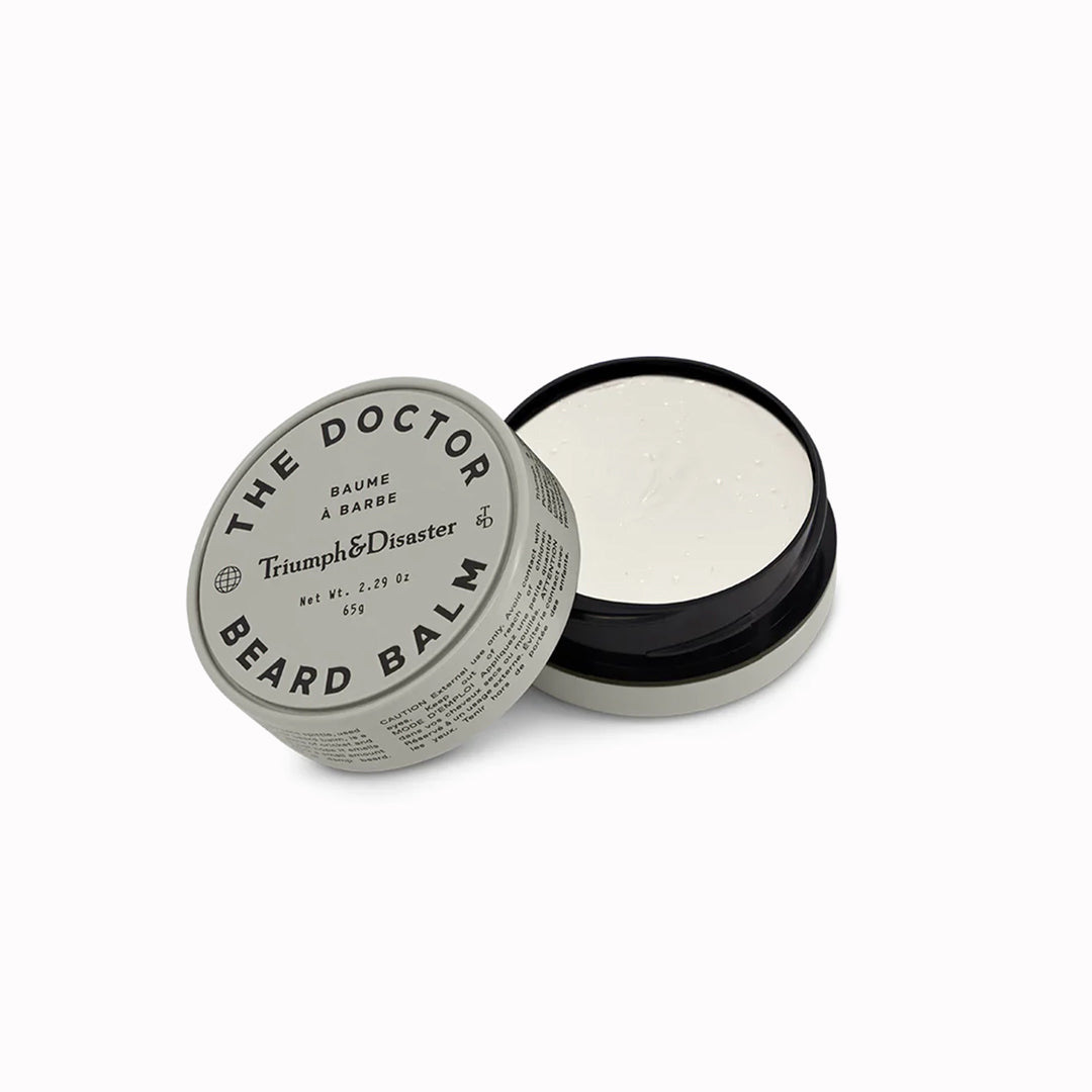 The Doctor is a fine quality beard balm for taming and shaping and named after one of the most famous beard 'sporting' heroes, WG Grace. from Triumph and Disaster