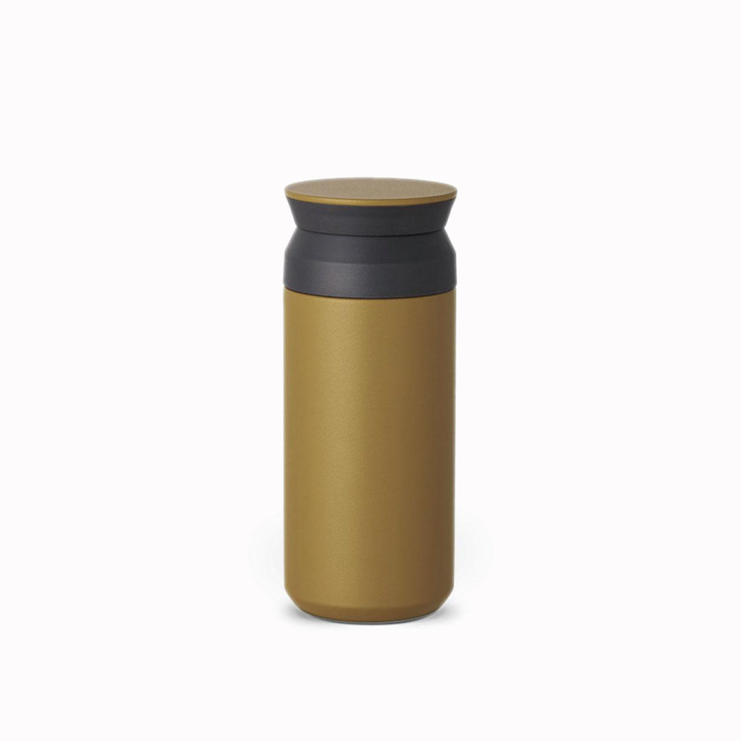 350ml Coyote Brown stainless steel double walled vacuum tumbler will keep drinks either hot or cold for up to 6 hours.