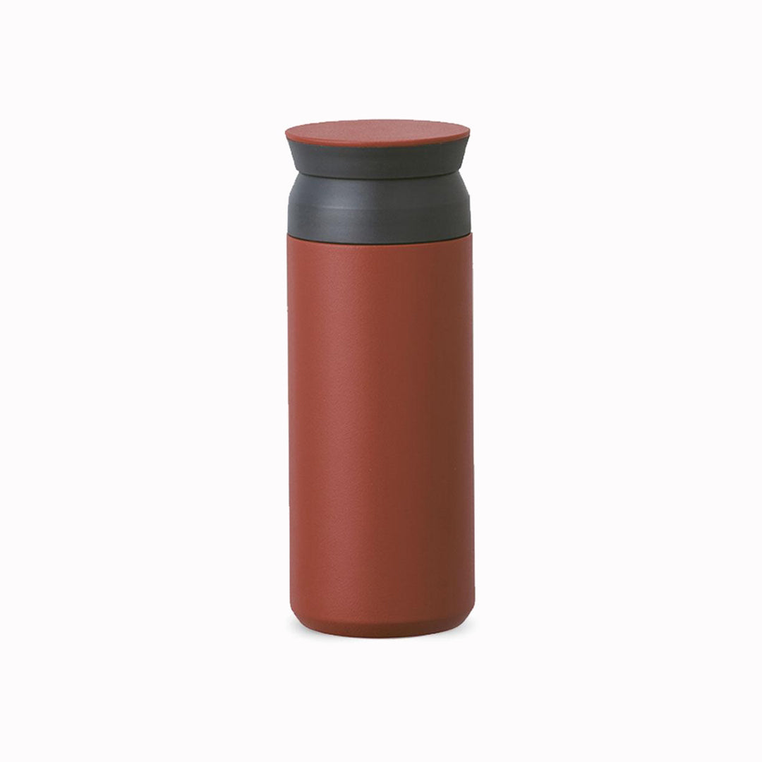 500ml Red Stainless steel double walled vacuum tumbler will keep drinks either hot or cold for up to 6 hours.