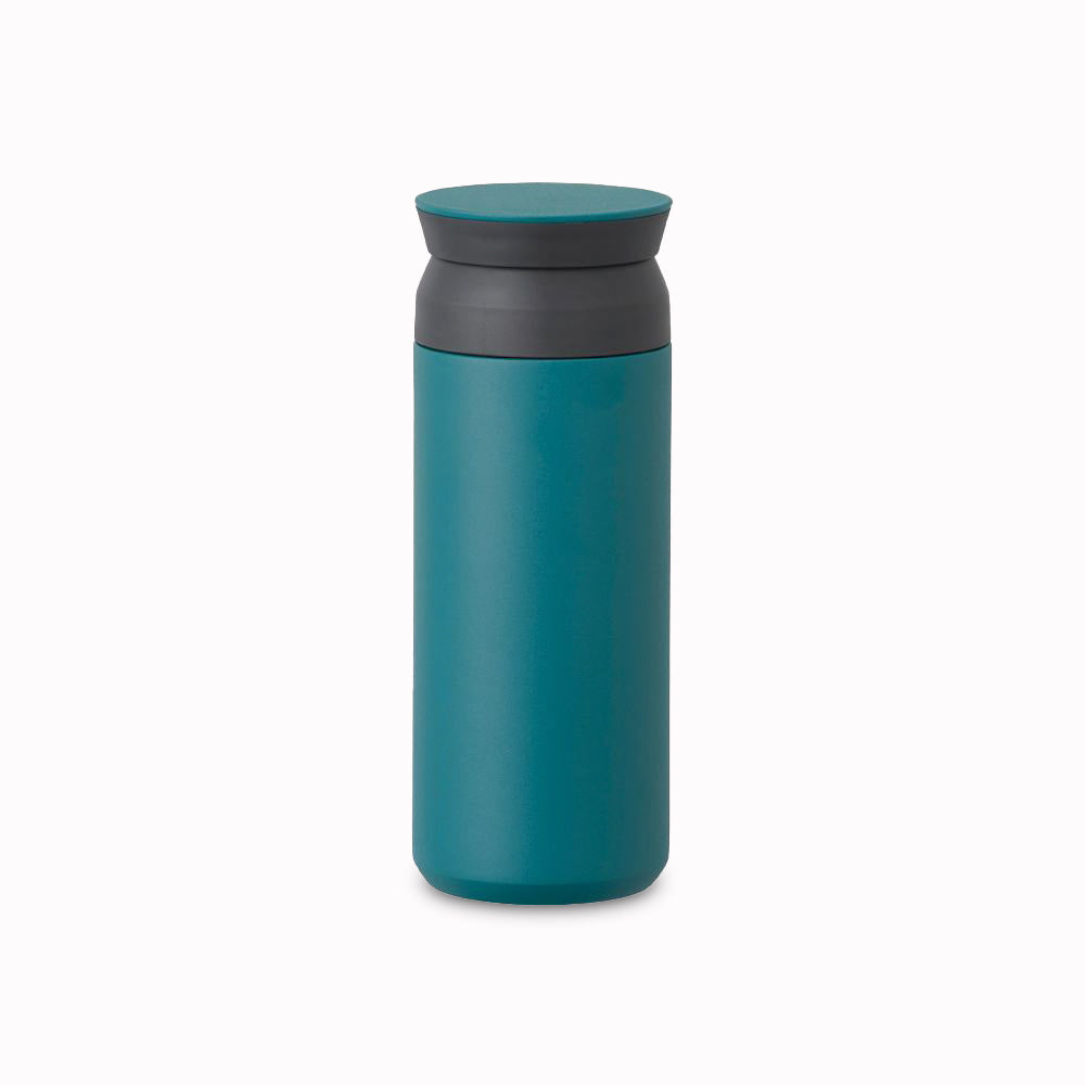 500ml Turquoise Stainless steel double walled vacuum tumbler will keep drinks either hot or cold for up to 6 hours.