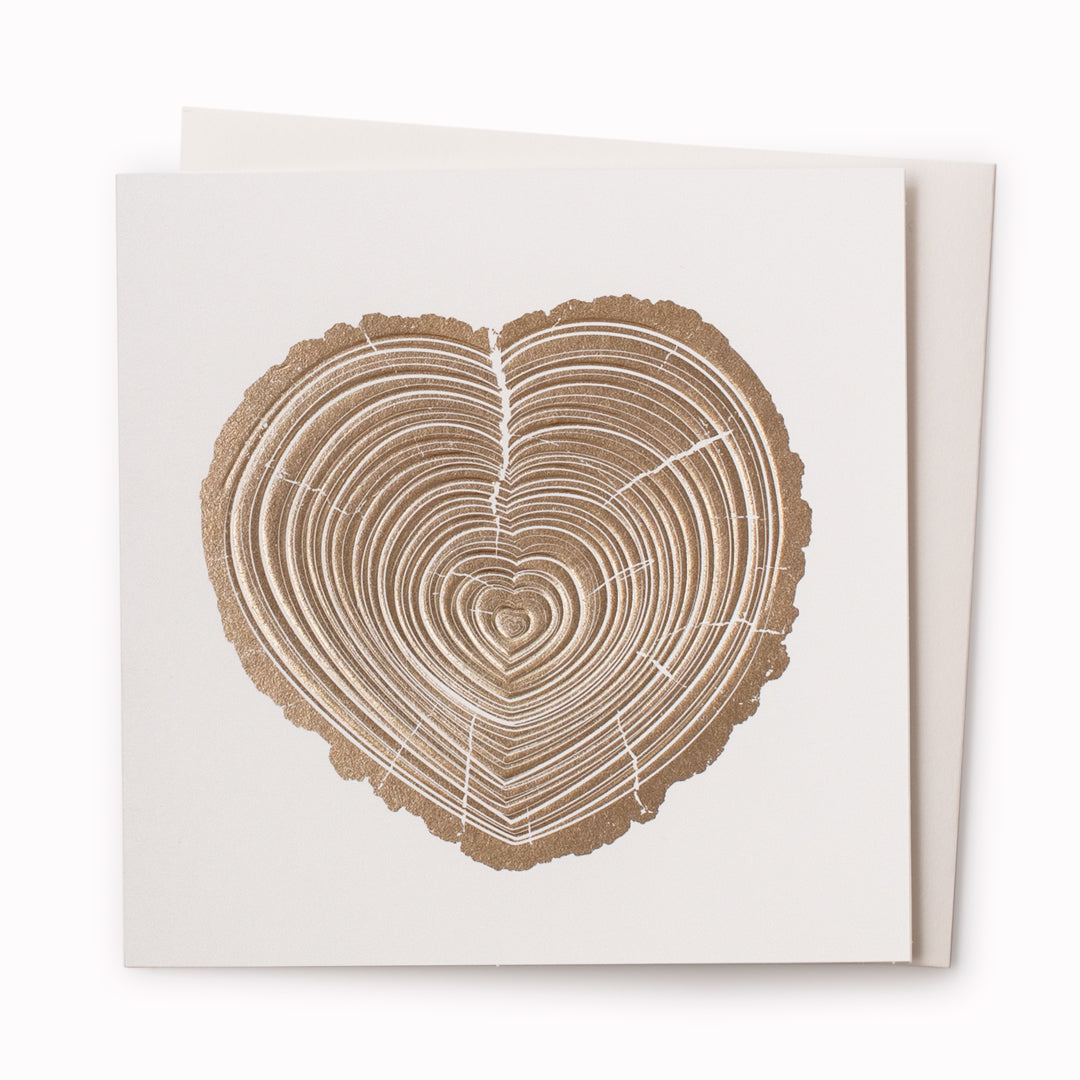 Heart Wood | Contemporary Greeting Card