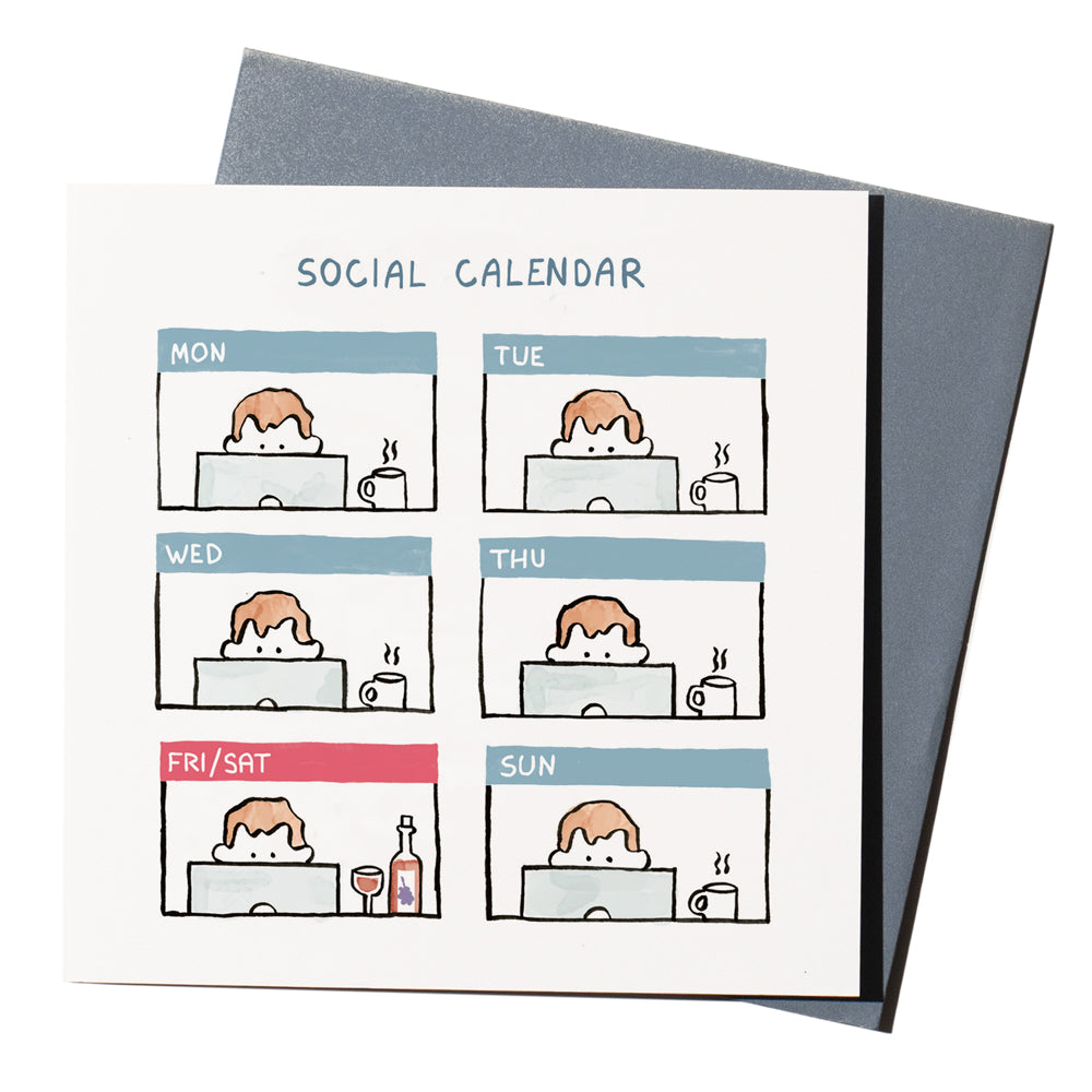 'Social Calendar' Card