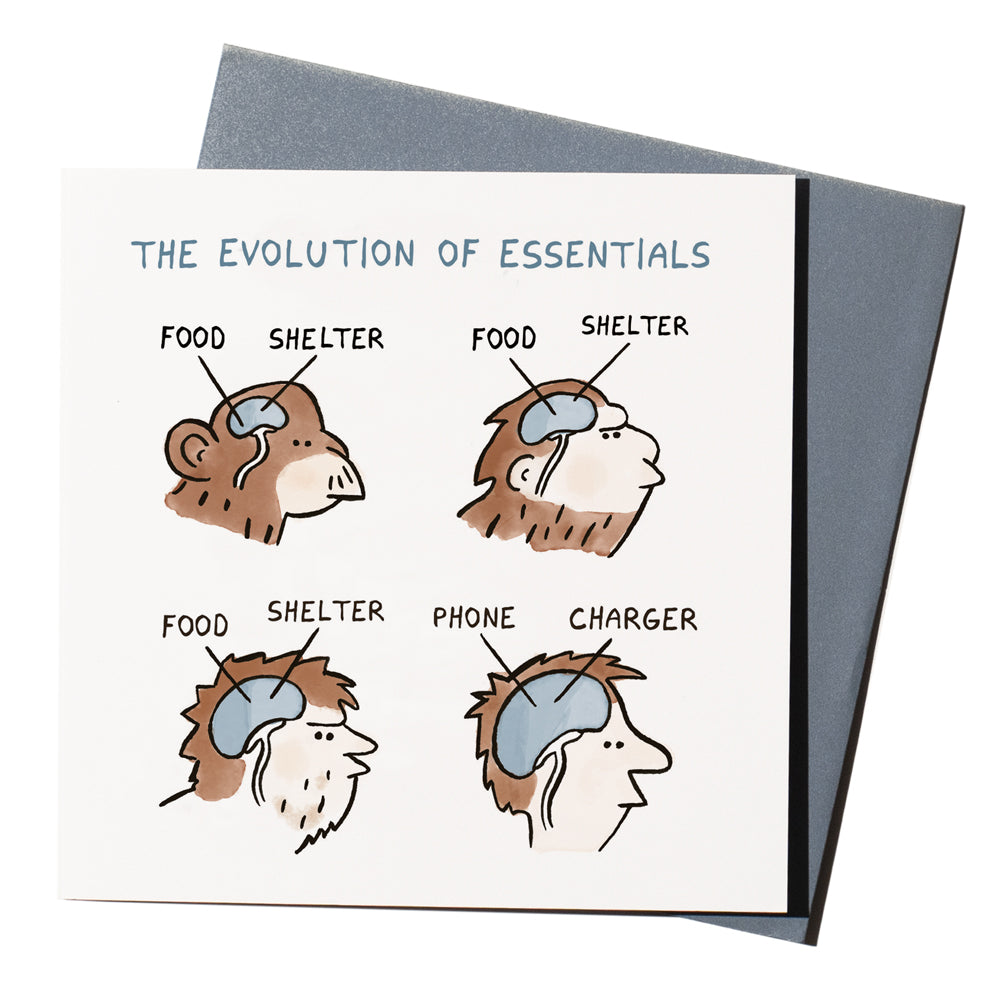 'The Evolution of Essentials' Card