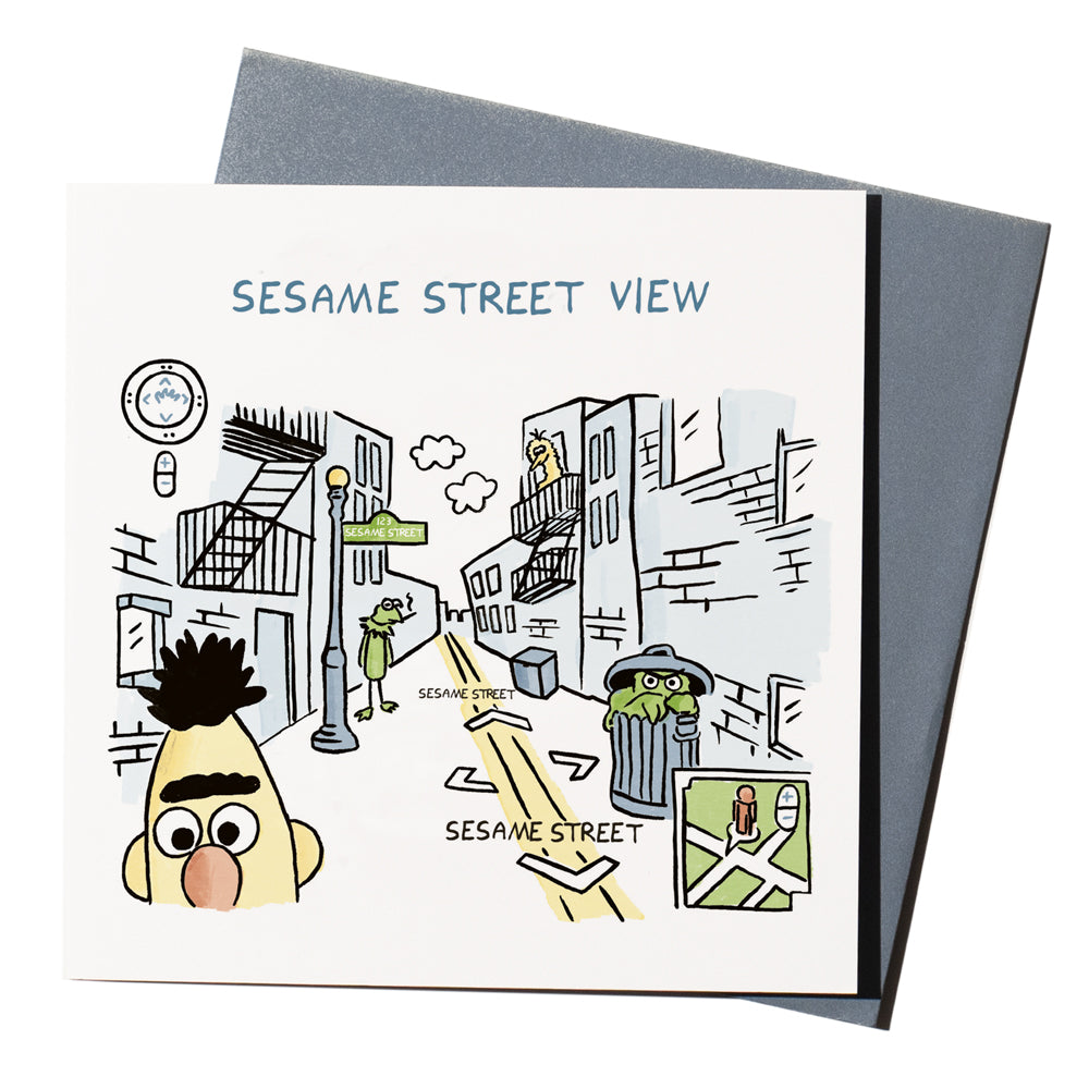 'Sesame Street View' Card