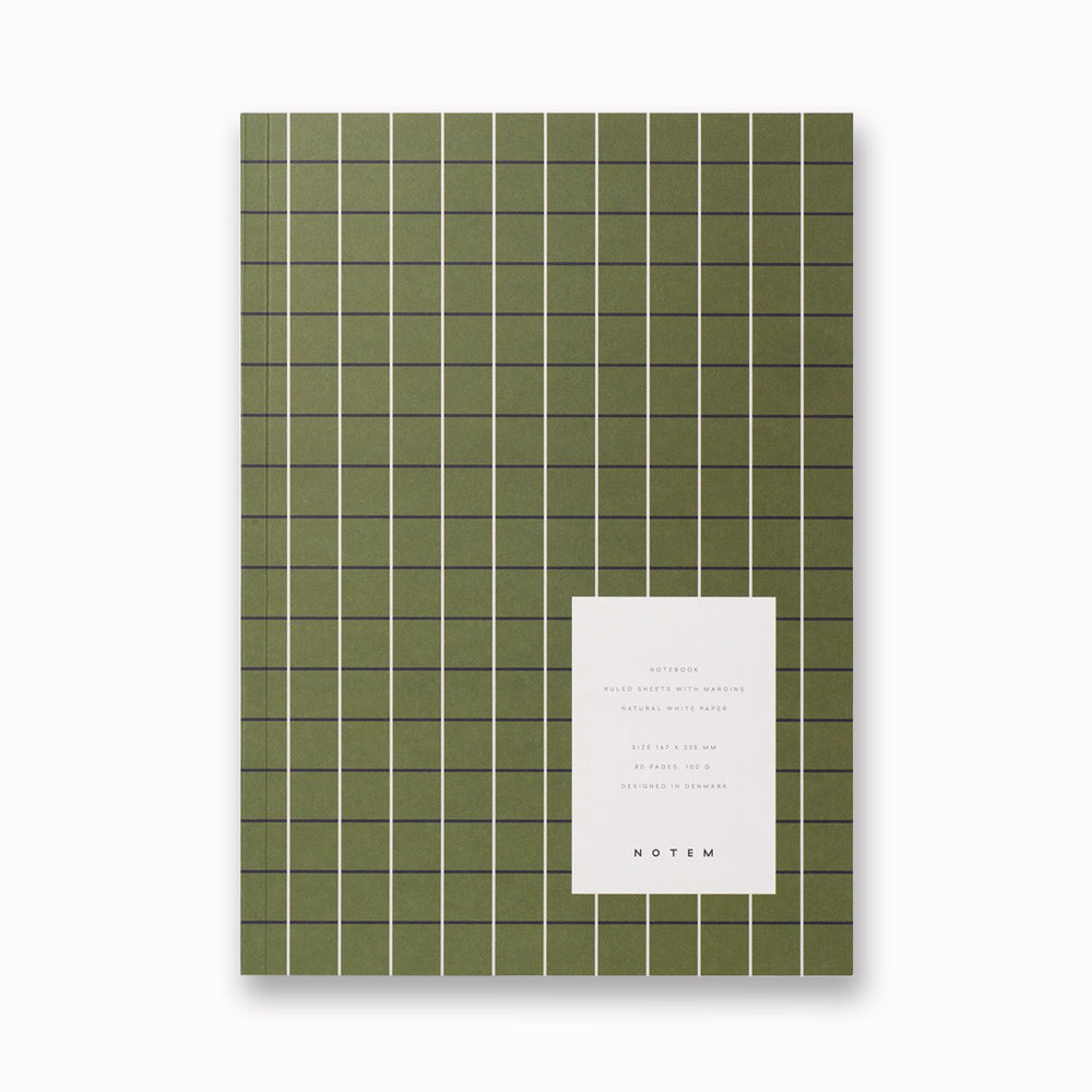 The Notem Vita Medium Notebook is a versatile and stylish notebook that can be used for various purposes. Whether you want to write to do lists, notes, or a journal, this notebook has you covered. It has 80 pages of high-quality Scandinavian paper
