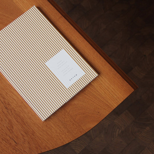 Notem Stationery is a Danish brand that creates elegant and functional notebooks, planners reflecting a straightforward and functional approach to design.