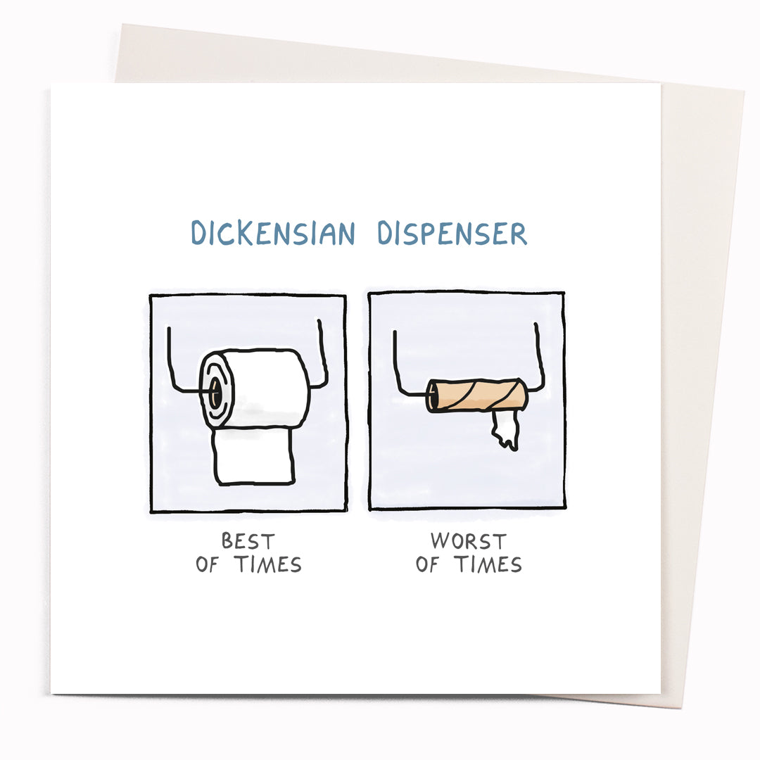 Dickensian Dispenser Card