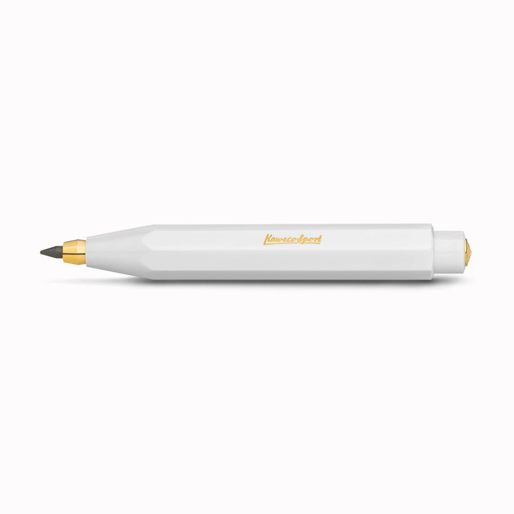 Skyline Sport - White - 3.2mm Clutch Pencil From Kaweco | Famed for their pocket-sized rollerballs and mechanical pencils, Kaweco have been designing and manufacturing precision writing implements since 1889.