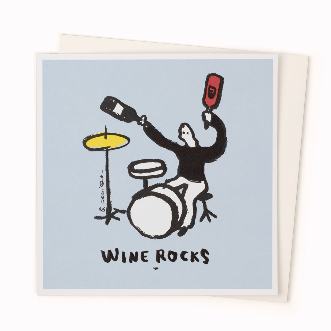 Wine Rocks Card