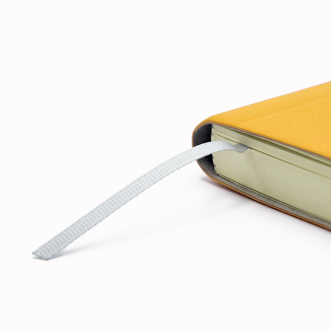 Yellow Classic Notebook from Ciak | Bookmark Detail
