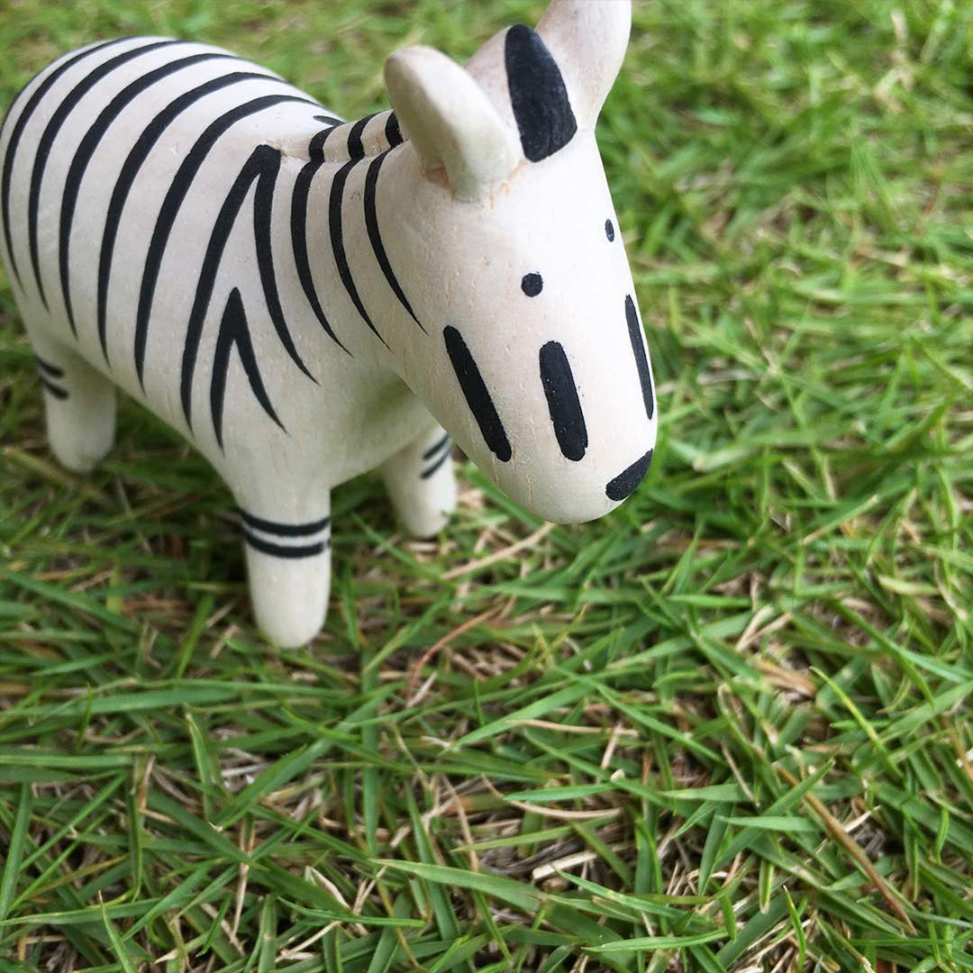 Zebra Wooden Handmade Animal Lifestyle from T-Labs - Uniquely Handcrafted in Indonesia