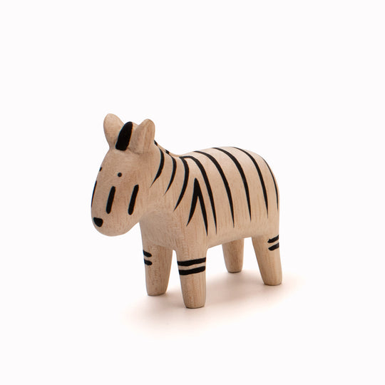 Zebra Wooden Handmade Animal from T-Labs - Uniquely Handcrafted in Indonesia