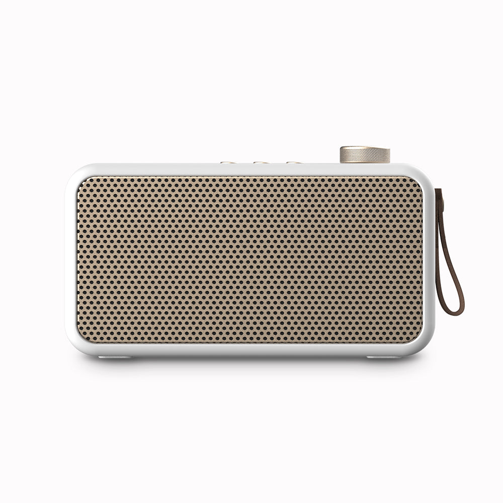 aTune radio by Kreafunk transmits both FM and DAB+ while also being a Bluetooth speaker, so you get all the playback options available. On top of that, it has a built-in alarm clock function, and a beautiful, yet sleek design to make it blend even more seamlessly into your home.