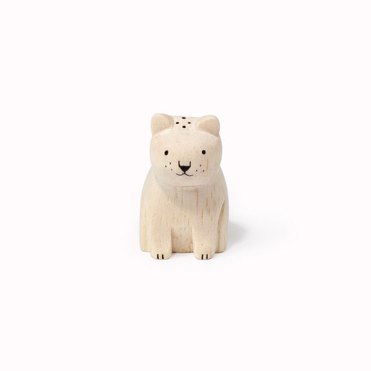 Baby Lion Cub Wooden Handmade Animal from T-Labs - Uniquely Handcrafted in Indonesia
