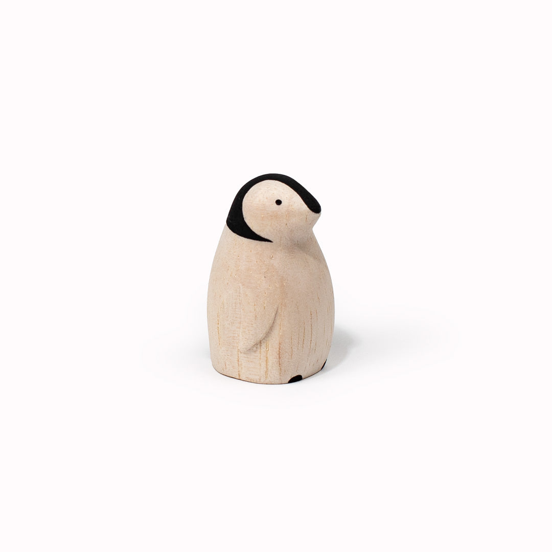 Baby Penguin Wooden Handmade Animal from T-Labs - Uniquely Handcrafted in Indonesia