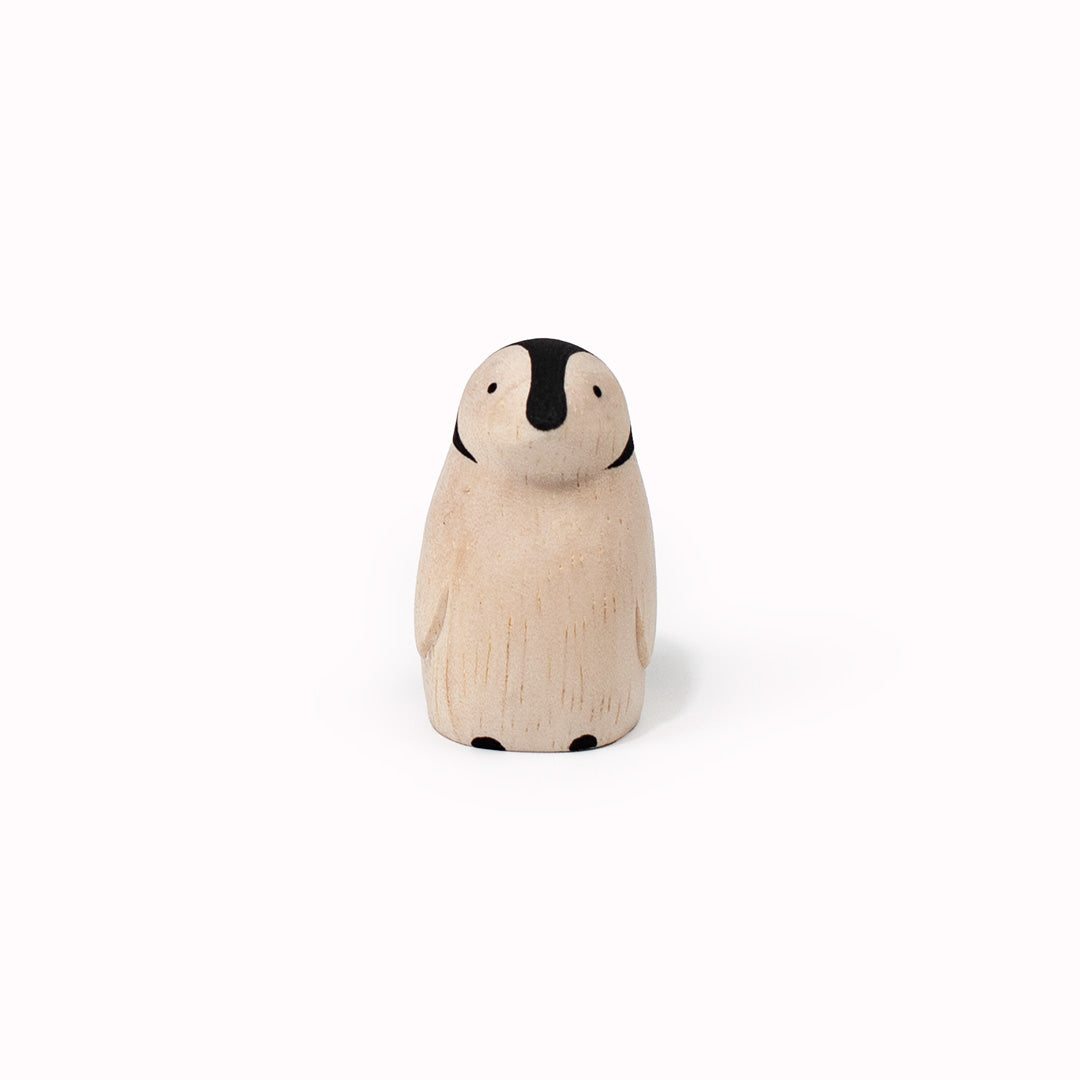 Baby Penguin Wooden Handmade Animal from T-Labs - Uniquely Handcrafted in Indonesia