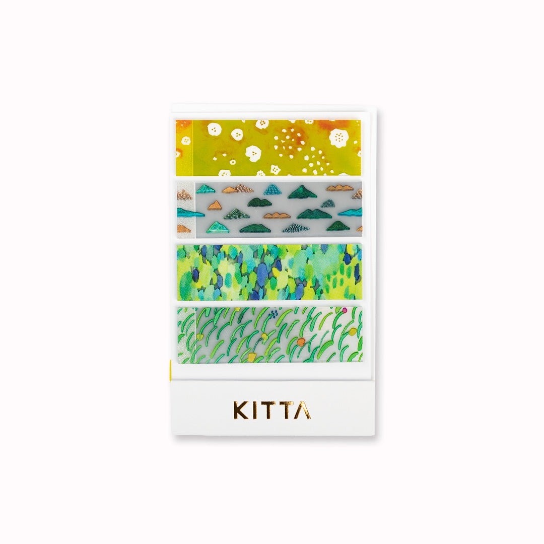 Clear - Mountain Belt | Kitta | Washi Tape from King Jim - Japanese Office Products