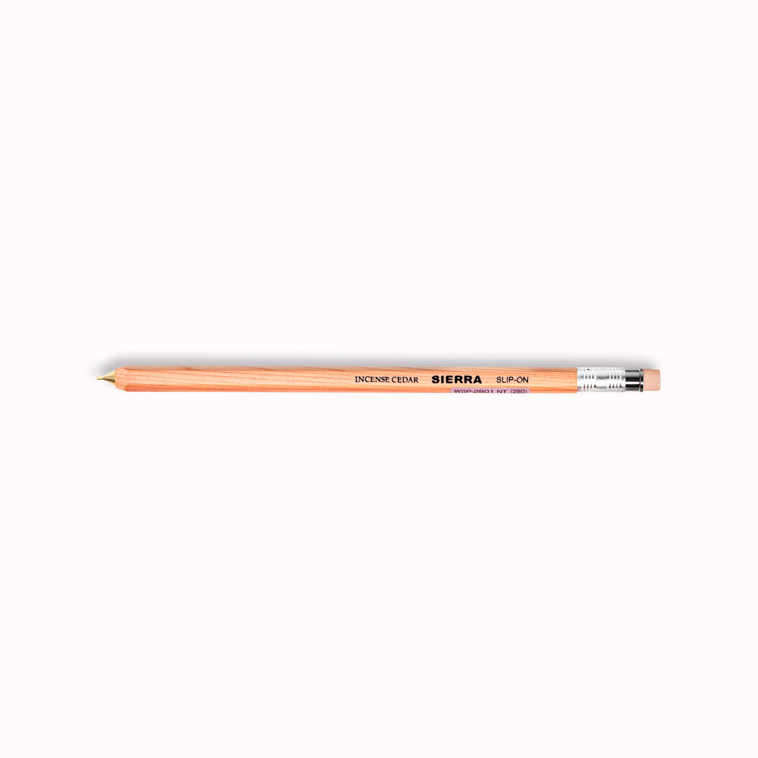 Natural  - Sierra Mechanical Wooden Pencil from Slip-On Inc - Japanese Pencil made from Incense Cedar