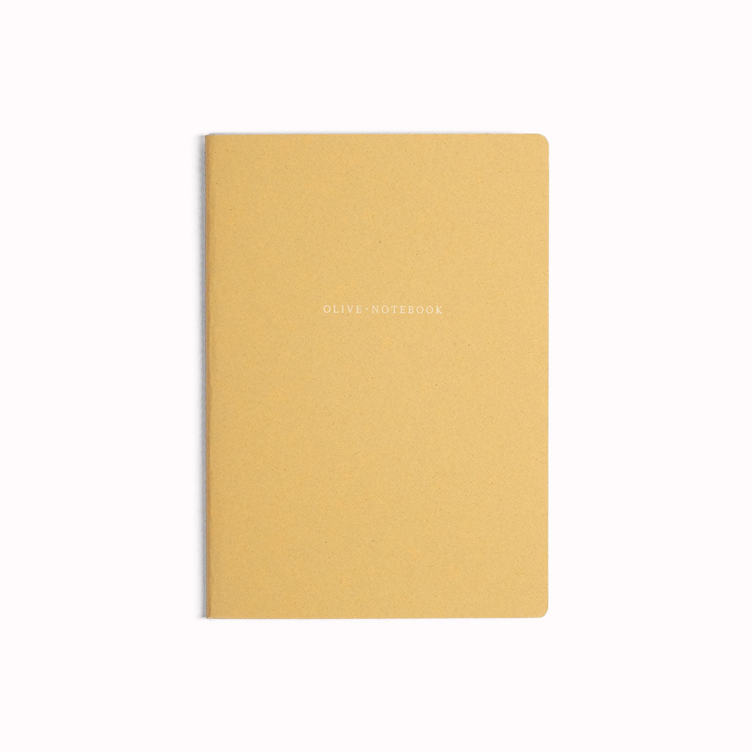 Olive Notebook A5 Lined